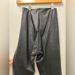 Commando Black Faux Leather Leggings